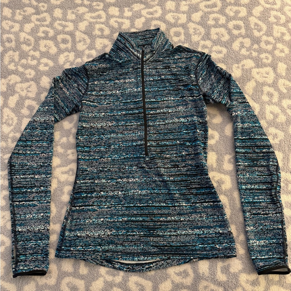 Nike long sleeved half zip
